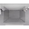 Mexen Exo-BR 3S cabine de douche 3-parois pivotante 80 x 100 cm, transparent, chromé - 8181-080-100-01-00-3S