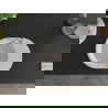 Mexen Kevin évier en granit à 1 cuve avec égouttoir 586 x 458 mm, Blanc, siphon Chrome - 6517581005-20