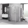 Mexen Exo-3S 3S cabine de douche 3 faces coulissante 95 x 80 cm, transparent, chromé - 8153-095-080-01-00-3S