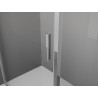 Mexen Exo-3S 3S cabine de douche 3 faces coulissante 95 x 80 cm, transparent, chromé - 8153-095-080-01-00-3S