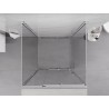 Mexen Exo-3S 3S cabine de douche à trois parois coulissante 85 x 85 cm, transparente, chrome - 8153-085-085-01-00-3S