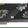 Mexen Kevin évier en granit à 1 cuve avec égouttoir 586 x 458 mm, Gris, siphon Chrome - 6517581005-71