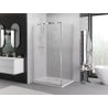 Mexen Exo cabine de douche coulissante 95 x 75 cm, transparent, chrome - 8153-095-075-01-00