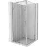 Mexen Exo-3S cabine de douche coulissante 80 x 80 cm, transparente, chromée - 8153-080-080-01-00