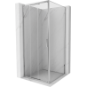 Mexen Exo cabine de douche coulissante 100 x 100 cm, transparent, chromé - 8153-100-100-01-00