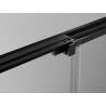 Mexen Exo cabine de douche coulissante 85 x 80 cm, transparent, noir - 8153-085-080-70-00