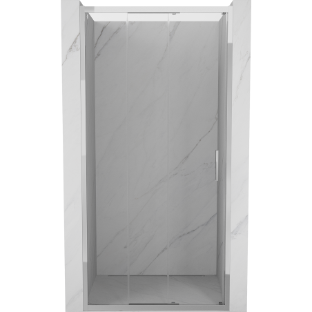 Mexen Exo-3S porte de douche coulissante 100 cm, transparent, chrome - 8153-100-000-01-00