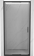 Mexen Exo-3S portes de douche coulissantes 80 cm, transparentes, noires - 8153-080-000-70-00