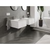 Mexen Orio armoire de salle de bains 50 cm avec lavabo Otis, 1 tiroir, blanc mat - 91A10-05023-1-BF01-W18M01