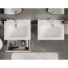 Mexen Orio armoire de salle de bains 60 cm avec lavabo Vela, 1 tiroir, blanc mat - 91A10-06023-1-BF01-W23M01