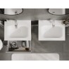 Mexen Orio armoire de salle de bain 60 cm avec lavabo Vela, 1 tiroir, gris mat/blanc mat - 91A10-06023-1-BF62-W23M01