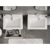 Mexen Orio meuble de salle de bain 60 cm avec lavabo Otis, 2 tiroirs, blanc mat - 91A10-06047-2-BFF01-W18M01