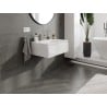 Mexen Orio meuble de salle de bain 70 cm avec lavabo Vela, 1 tiroir, blanc brillant - 91A10-07023-1-BF00-W23M00