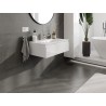 Mexen Orio armoire de salle de bain 80 cm avec lavabo Otis, 1 tiroir, blanc brillant - 91A10-08023-1-BF00-W18M00