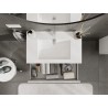 Mexen Orio armoire de salle de bain 80 cm avec lavabo Otis, 1 tiroir, blanc brillant - 91A10-08023-1-BF00-W18M00