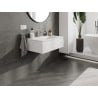 Mexen Orio armoire de salle de bain 80 cm avec lavabo Otis, 1 tiroir, blanc mat - 91A10-08023-1-BF01-W18M01