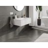 Mexen Orio armoire de salle de bain 80 cm avec lavabo Vela, 1 tiroir, blanc mat - 91A10-08023-1-BF01-W23M01