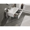 Mexen Orio armoire de salle de bain 80 cm avec lavabo Vela, 1 tiroir, blanc mat - 91A10-08023-1-BF01-W23M01