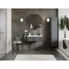 Mexen Orio meuble de salle de bain 80 cm avec lavabo Vela, 1 tiroir, graphite mat/blanc mat - 91A10-08023-1-BF66-W23M01