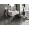 Mexen Orio armoire de salle de bain 90 cm avec lavabo Otis, 1 tiroir, gris mat/blanc mat - 91A10-09023-1-BF62-W18M01