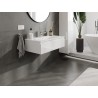 Mexen Orio meuble de salle de bain de 90 cm avec lavabo Vela, 1 tiroir, blanc brillant - 91A10-09023-1-BF00-W23M00