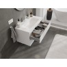 Mexen Orio meuble de salle de bains 90 cm avec lavabo Vela, 2 tiroirs, blanc brillant - 91A10-09047-2-BFF00-W23M00