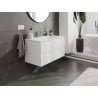 Mexen Orio meuble de salle de bain 90 cm avec lavabo Vela, 2 tiroirs, blanc mat - 91A10-09047-2-BFF01-W23M01
