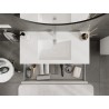 Mexen Orio meuble de salle de bain 100 cm avec lavabo Otis, 1 tiroir, blanc brillant - 91A10-10023-1-BF00-W18M00