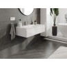 Mexen Orio meuble de salle de bains 100 cm avec lavabo Vela, 1 tiroir, blanc brillant - 91A10-10023-1-BF00-W23M00