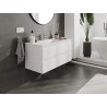 Mexen Orio meuble de salle de bain 100 cm avec lavabo Otis, 2 tiroirs, blanc mat - 91A10-10047-2-BFF01-W18M01