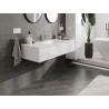 Mexen Orio meuble de salle de bains 120 cm avec lavabo Otis, 1 tiroir, blanc brillant - 91A10-12023-1-BF00-W18M00