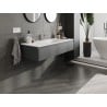 Mexen Orio meuble de salle de bains 120 cm avec lavabo Otis, 1 tiroir, graphite mat/blanc mat - 91A10-12023-1-BF66-W18M01