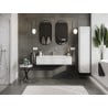 Mexen Orio meuble de salle de bain 120 cm avec lavabo Vela, 1 tiroir, blanc brillant - 91A10-12023-1-BF00-W23M00