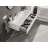 Mexen Orio meuble de salle de bain 120 cm avec lavabo Vela, 1 tiroir, blanc mat - 91A10-12023-1-BF01-W23M01