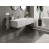 Mexen Orio meuble de salle de bain 120 cm avec lavabo Vela, 1 tiroir, gris mat/blanc mat - 91A10-12023-1-BF62-W23M01