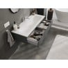 Mexen Orio meuble de salle de bain 120 cm avec lavabo Vela, 1 tiroir, graphite mat/blanc mat - 91A10-12023-1-BF66-W23M01