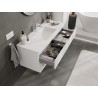 Mexen Orio meuble de salle de bain 120 cm avec lavabo Otis, 2 tiroirs, blanc mat - 91A10-12047-2-BFF01-W18M01