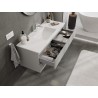Mexen Orio armoire de salle de bain 120 cm avec lavabo Otis, 2 tiroirs, gris mat/blanc mat - 91A10-12047-2-BFF62-W18M01