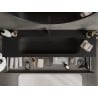 Mexen Orio meuble de salle de bains 160 cm avec lavabo Vela, 2 tiroirs, noir mat - 91A10-16047-2-BFF71-W23M71
