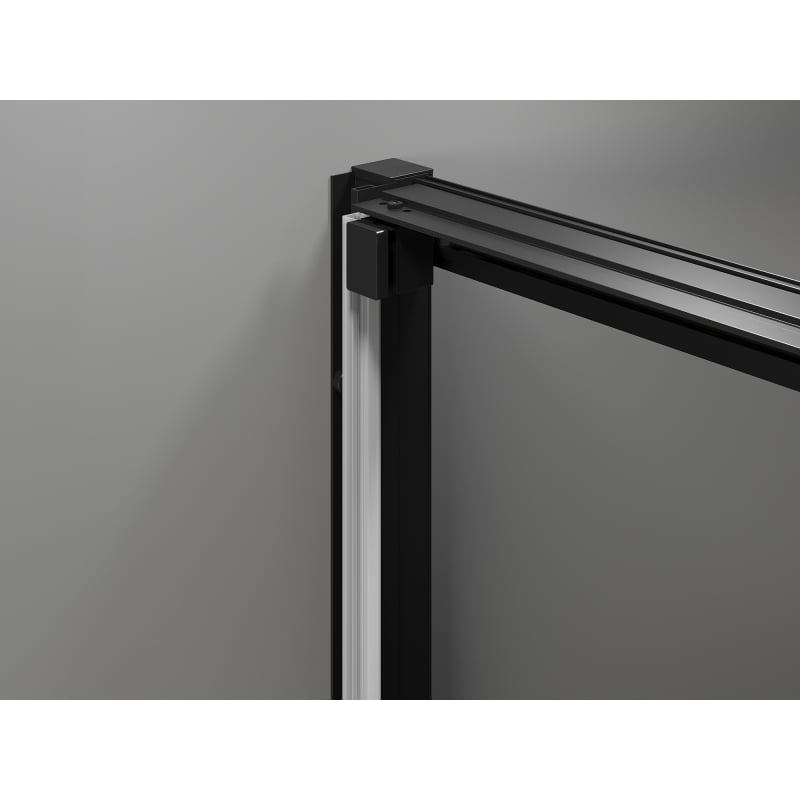 Mexen Exo-3S porte de douche coulissante 70 cm, transparente, noire - 8153-070-000-70-00