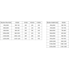 Mexen Exo cabine de douche pivotante 100 x 75 cm, transparent, noir - 8182-100-075-70-00