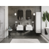 Mexen Orio meuble de salle de bain sous lavabo 50 cm, 1 tiroir, blanc brillant - 91A10-05023-1-BF00