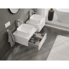 Mexen Orio meuble de salle de bain sous lavabo 50 cm, 1 tiroir, blanc brillant - 91A10-05023-1-BF00