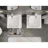 Mexen Orio meuble de salle de bain sous lavabo 50 cm, 1 tiroir, blanc brillant - 91A10-05023-1-BF00