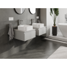 Mexen Orio armoire de salle de bain sous le lavabo 50 cm, 1 tiroir, gris mat - 91A10-05023-1-BF62