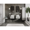 Mexen Orio armoire de salle de bain sous le lavabo 50 cm, 1 tiroir, gris mat - 91A10-05023-1-BF62
