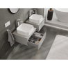 Mexen Orio armoire de salle de bain sous le lavabo 50 cm, 1 tiroir, gris mat - 91A10-05023-1-BF62