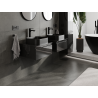 Mexen Orio Meuble bas de salle de bain 50 cm, 1 tiroir, noir brillant - 91A10-05023-1-BF70