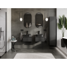 Mexen Orio meuble de salle de bains sous lavabo 50 cm, 1 tiroir, noir mat - 91A10-05023-1-BF71
