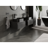 Mexen Orio meuble de salle de bains sous lavabo 50 cm, 1 tiroir, noir mat - 91A10-05023-1-BF71